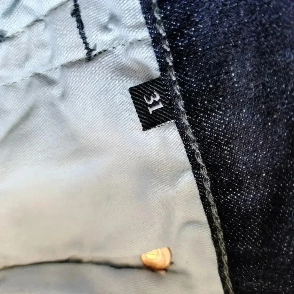 7 For All Mankind Straight‎ Leg Dark Wash Blue jeans Size 31X34 Active Sport